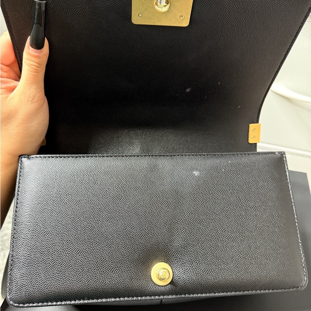 Chanel Black Quilted Leather Boy Bag - Picture 10 of 15